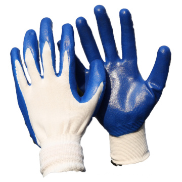 NMSAFETY blaue Nitril-Schutzhandschuhe